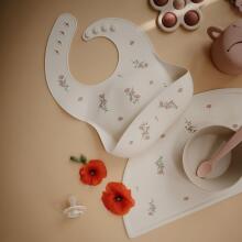 Mushie Silicone Bib Art.2500182 Sand  Baby bib made of 100% high quality silicone