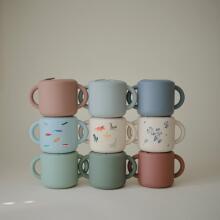 Mushie Snack Cup Silicone  Art.2340047 Silicone container with Click Lock