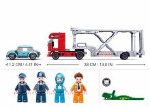Sluban Constructor, Car Transporter, 542 pcs