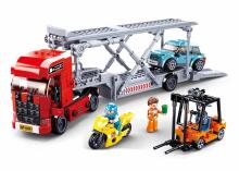 Sluban Constructor, Car Transporter, 542 pcs