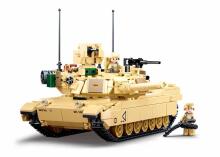 Sluban konstruktors, M1A2 SEP v2 Abrams tanks , 781 det.