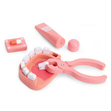 Eco Toys Art.HM328232 Koka ārsta spēļu komplekts medicīnas soma bērniem 24 gabali
