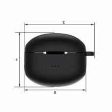 Manta MTWS008ETUI RYTMO Earphones Case, Black