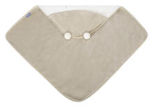 CARRY COT SWADDLE BLANKET PLUSH RAM 75X75 BEIGE