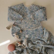 Mushie Long Sleeve Bib  Art.102086 Flowers