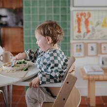 Mushie Long Sleeve Bib Art.101482 Rainbow