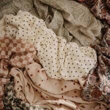 Mushie Muslin Swaddle Art.2200019 Blush Augstākās kvalitātes muslina  autiņš  (120 cm x 120  cm)