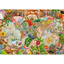 TREFL Premium Plus Puzzle Ancient World Map 1000 pcs