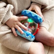WOOPIE BABY Mūzikas bungas mūzikas kaste projektors 3in1 rotaļlieta zīdaiņiem + rullis rāpošanas mācībām