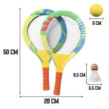 WOOPIE Beach Paddles for Badminton Set