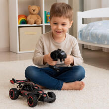 Tālvadības Off-Road Auto RC Mērogs 1:18 Aizmugures Piedziņa Akumulators 3.7V 500mAh