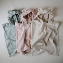 Mushie Bath Poncho Art.101632 Pink Blush Полотенце-пончо