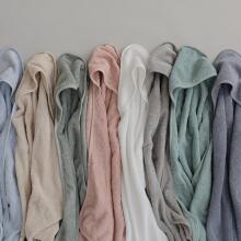 Mushie Bath Towel  Art.2940019 Blush  Bērnu Dvielis ar kapuci 80x80 cm