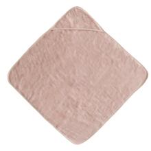 Mushie Bath Towel  Art.2940019 Blush  Bērnu Dvielis ar kapuci 80x80 cm