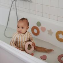 Mushie Bath Foam Puzzle Art.102007 Uzlīmes vannas rotaļlieta no putas
