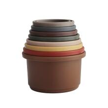 Mushie Stacking Cup Art.2400231 Retro  pyramid of cups