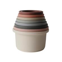Mushie Stacking Cup Art.2400230 Original Kraušanas trauki - piramīda
