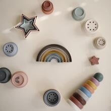 Mushie Rainbow Art.2430473 Attīstoša  varavīksne