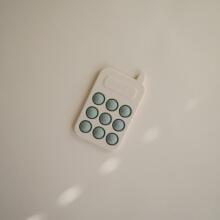 Mushie Phone Press Toy Art.2860203 Silicone rattle (100% natural)