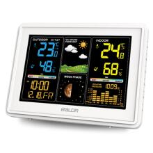 Weather station with display BD-907 white
