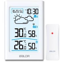Метеостанция с дисплеем BD-911 белая