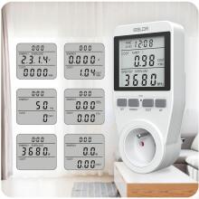 Vienfāzes vattmetrs Baldr BD-990 balts