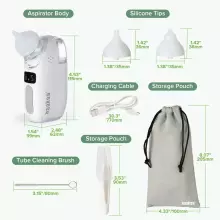 Haakaa 2 in 1 Nasal Aspirator Art.BC-025 Electric nasal aspirator
