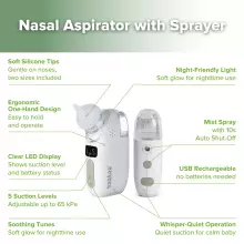 Haakaa 2 in 1 Nasal Aspirator Art.BC-025 Electric nasal aspirator