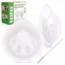 Haakaa Petal Soft Silicone Milk Collector Art.MHK235 Piena savācējuzlikas, silikona, 1 gab.