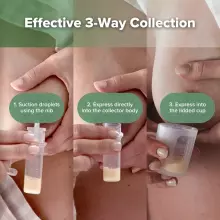 Haakaa Silicone Colostrum Collector Feeding Pack Art.MHK190  Силиконовый контейнер для сбора молозива ,6 шт,4 мл