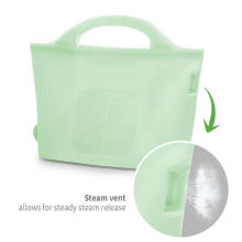 Haakaa Multipurpose Steamer & Steriliser Bag  Art.UTE098-LE Lime Multipurpose Steamer & Steriliser Bag,2000ml