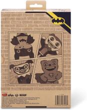 Fuggler x DC by ZURU Smieklīga, neglīta briesmoņa plīša kolekcijas rotaļlieta - Batman, bērnu mīkstā rotaļlieta