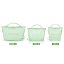 Haakaa Multipurpose Steamer & Steriliser Bag  Art.UTE104-LE Lime Многоцелевой пакет для стерилизации и пароварки ,1 шт.  900 мл