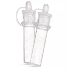 Haakaa Silicone Colostrum Collector  Art.MHK142  Speciāla silikona jaunpiena savācējs ,2 psc,4 ml (pre-sterilised)