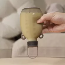 Haakaa Happy Bear Silicone Milk Storage Bag Art.MHK167  Силиконовый контейнер для  воды, пюре, соков,3 шт, 260мл