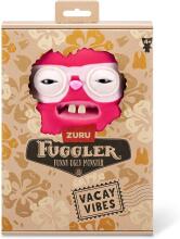 Fuggler Vacay Vibes by ZURU Smieklīga, neglīta briesmoņa plīša kolekcijas rotaļlieta - Trakumsērgas trusis - sarkans, bērnu mīkstā rotaļlieta