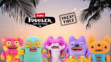 Fuggler Vacay Vibes by ZURU Smieklīga, neglīta briesmoņa plīša kolekcijas rotaļlieta - Reek-O - oranža, bērnu mīkstā rotaļlieta