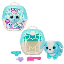 SCRUFF-A-LUVS plush pet, blue, 19 cm