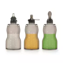 Haakaa Squeeze & Feed Attachment Set  Art.BHK132 Силиконовый носик для  воды, пюре, соков