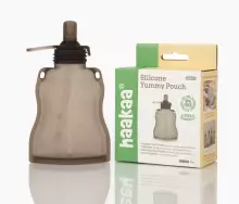 Haakaa Silicone Milk Storage Bag Art.MHK090 Силиконовый контейнер  для  воды, пюре, соков ,2 шт,260мл