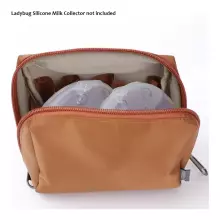 Haakaa  Portable Storage Bag Rust Small Art.MHK091-R  Portable Storage Bag Rust - Small