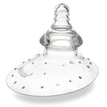 Haakaa  Nipple Shield - Nipple Teat (Round Base) Art.MHK037 Krūšu uzgalis (2 gab.)