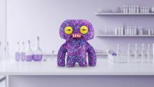 Fuggler Fugg Stars 23 cm Plush Toy (Fleeting Fartlet) Art.263415  Smieklīga, neglīta briesmoņa plīša kolekcijas rotaļlieta -  - daudzkrāsains, bērnu mīkstā rotaļlieta