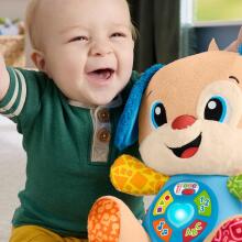 Fisher-Price® Smart Stages Art.JFD23 Интерактивный умный щенок  с технологией Smart Stages (многоязычный)