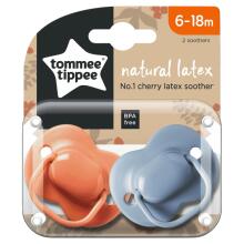 TOMMEE TIPPEE māneklītis apaļš lateksa, 6-18 m., 2 gb., 433655