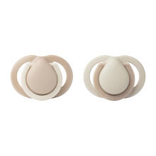 TOMMEE TIPPEE māneklītis silikona CLOSER TO NATURE 0-2 m., 2 gab., 433659