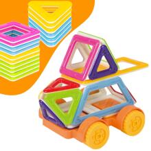 WOOPIE Magnetic Blocks Vehicle Mini Construction 22pcs