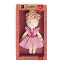 Svoora fabric doll ballerina, 20 cm