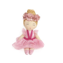 Svoora fabric doll ballerina, 20 cm