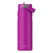 Термос с трубочкой The IceFlow Bottle Flip Straw 2.0 0.7 л фиолетовый